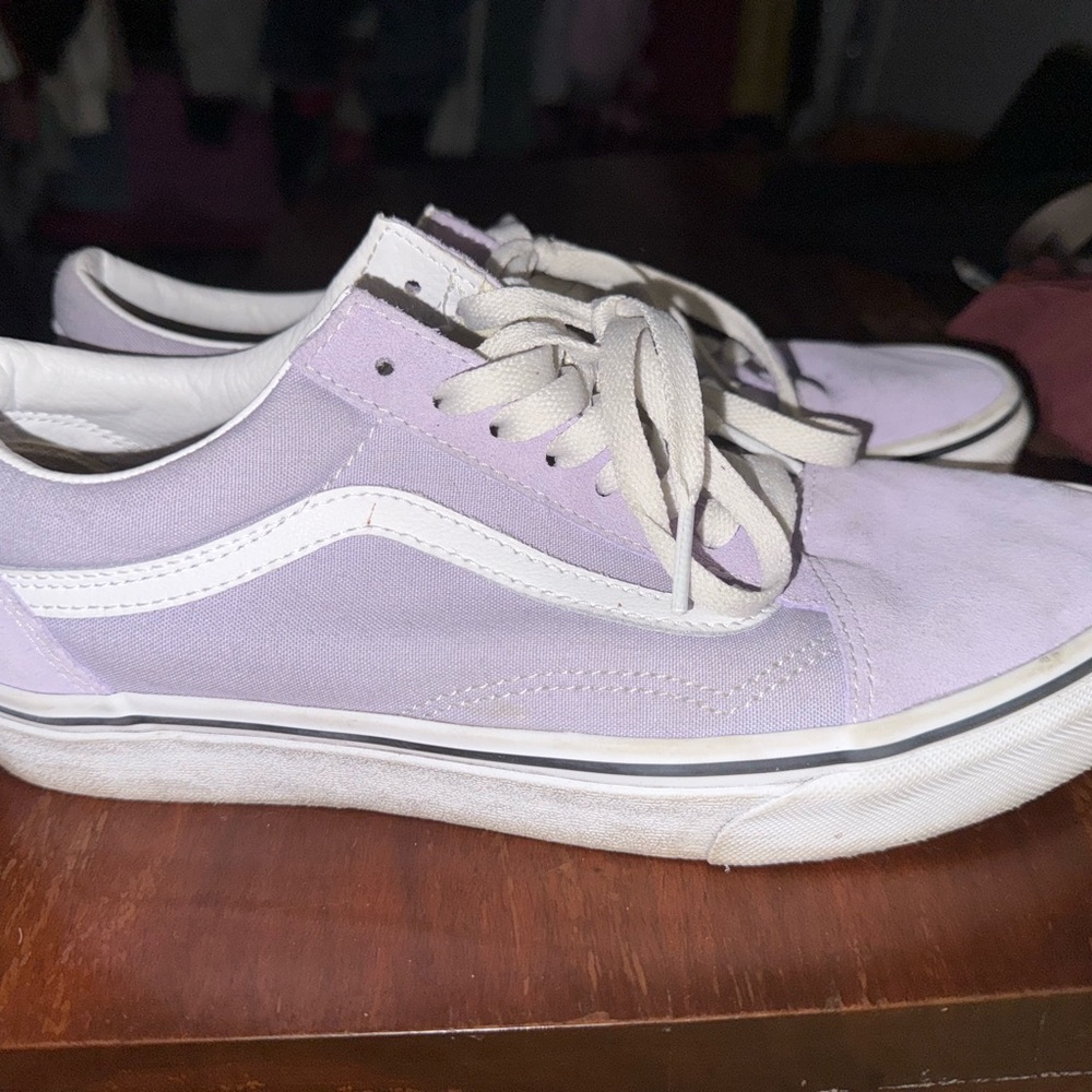 Vans Women's Pastel Purple Sneakers